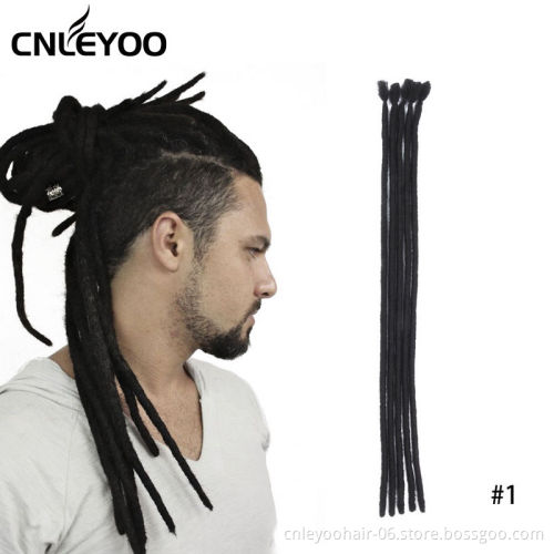 Factory Wholesale Short Extension Men Women Kids Dreadlock Crochet Hair